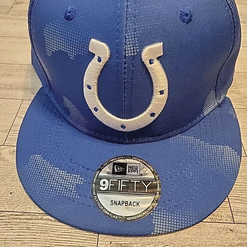 Indianapolis Colts New Era 9Fifty‎ Hat Adjustable Snapback Trucker Style Cap NFL
